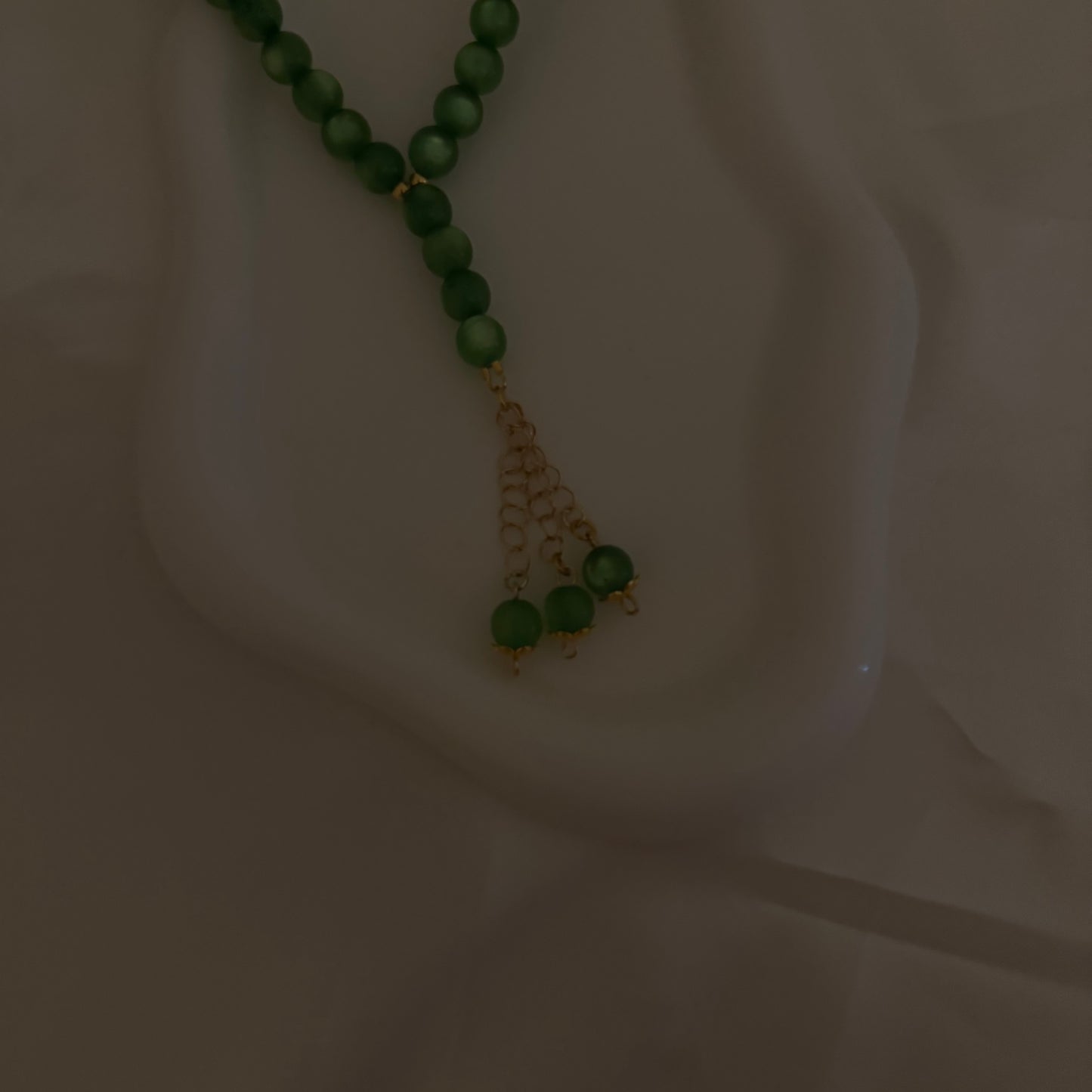 Emerald tasbeeh
