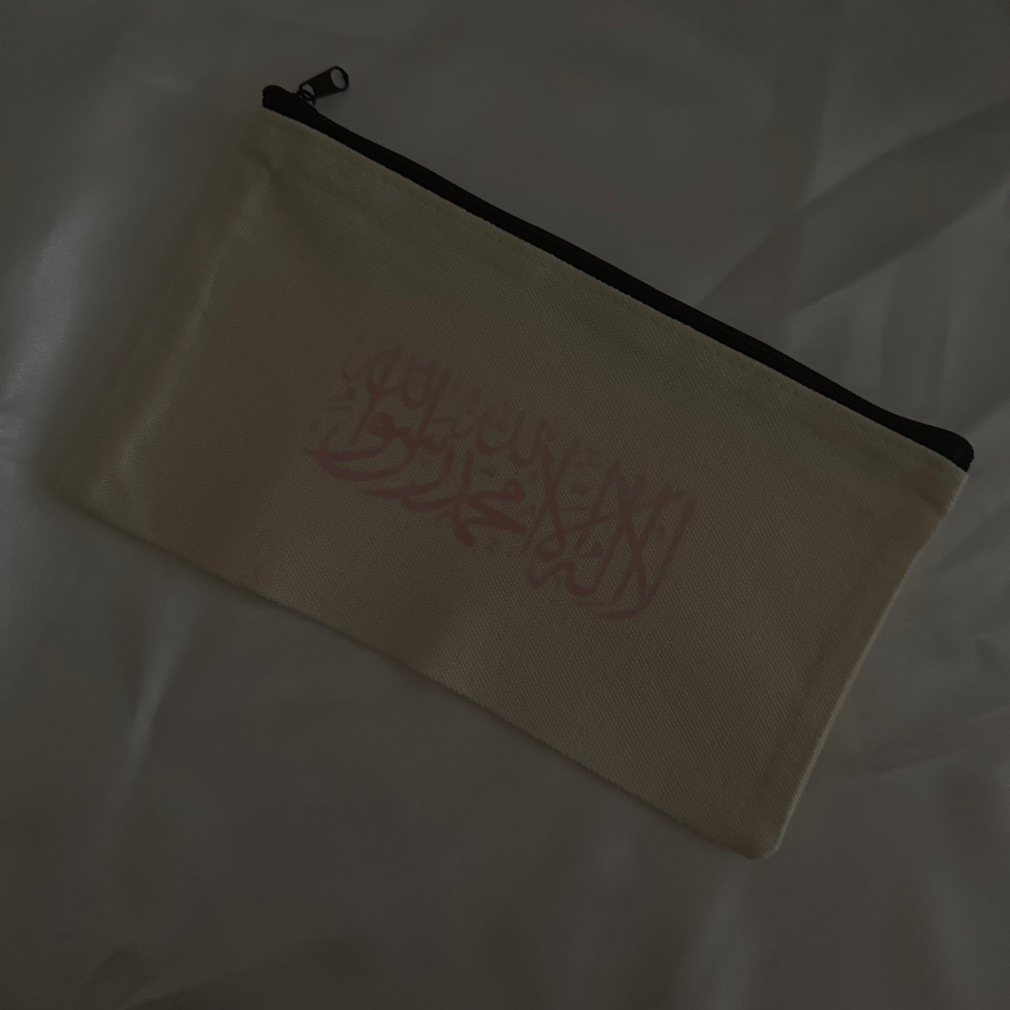 Blush cream shahada pouch